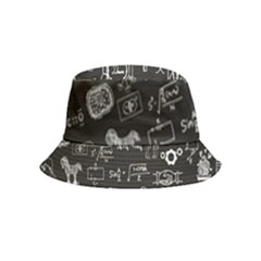 Doodle Art Chemistry Art Inside Out Bucket Hat (kids) by Cemarart