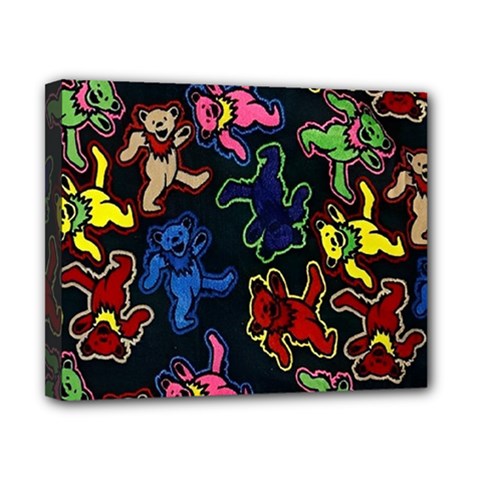 Dead Head Deadhead Grateful Dead Canvas 10  X 8  (stretched) by Cemarart