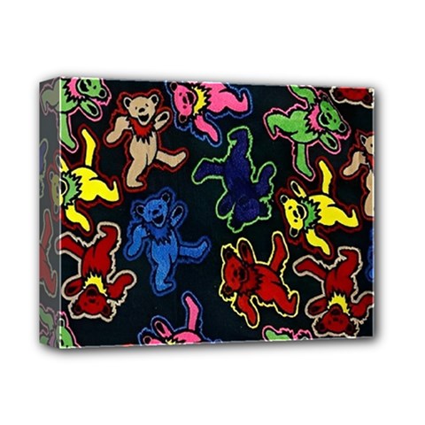 Dead Head Deadhead Grateful Dead Deluxe Canvas 14  X 11  (stretched) by Cemarart