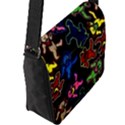 Dead Head Deadhead Grateful Dead Flap Closure Messenger Bag (L) View2