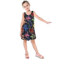 Dead Head Deadhead Grateful Dead Kids  Sleeveless Dress by Cemarart