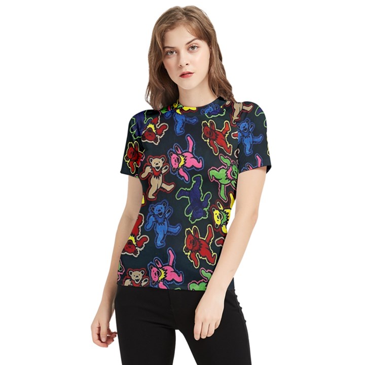 Dead Head Deadhead Grateful Dead Women s Short Sleeve Rash Guard