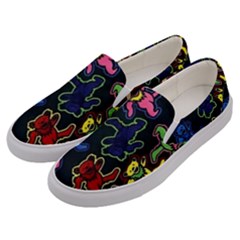 Dead Head Deadhead Grateful Dead Men s Canvas Slip Ons by Cemarart