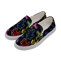 Dead Head Deadhead Grateful Dead Women s Canvas Slip Ons by Cemarart