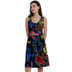 Dead Head Deadhead Grateful Dead Classic Skater Dress by Cemarart