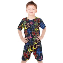 Dead Head Deadhead Grateful Dead Kids  T-shirt And Shorts Set by Cemarart