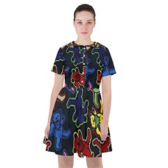 Dead Head Deadhead Grateful Dead Sailor Dress by Cemarart