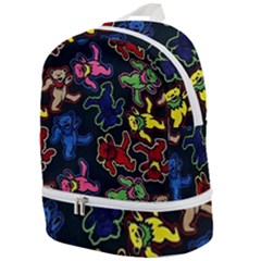 Dead Head Deadhead Grateful Dead Zip Bottom Backpack by Cemarart