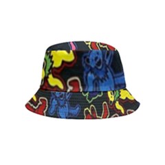 Dead Head Deadhead Grateful Dead Inside Out Bucket Hat (kids) by Cemarart