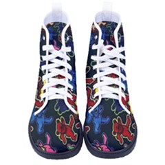 Dead Head Deadhead Grateful Dead Men s High-top Canvas Sneakers by Cemarart