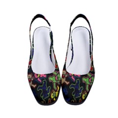 Dead Head Deadhead Grateful Dead Women s Classic Slingback Heels by Cemarart