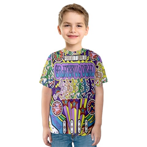 Grateful Dead Kids  Sport Mesh T-shirt by Cemarart