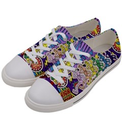 Grateful Dead Men s Low Top Canvas Sneakers