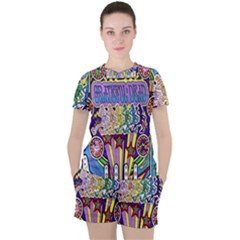 Grateful Dead Women s T-shirt And Shorts Set