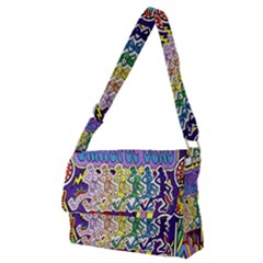 Grateful Dead Full Print Messenger Bag (m) by Cemarart