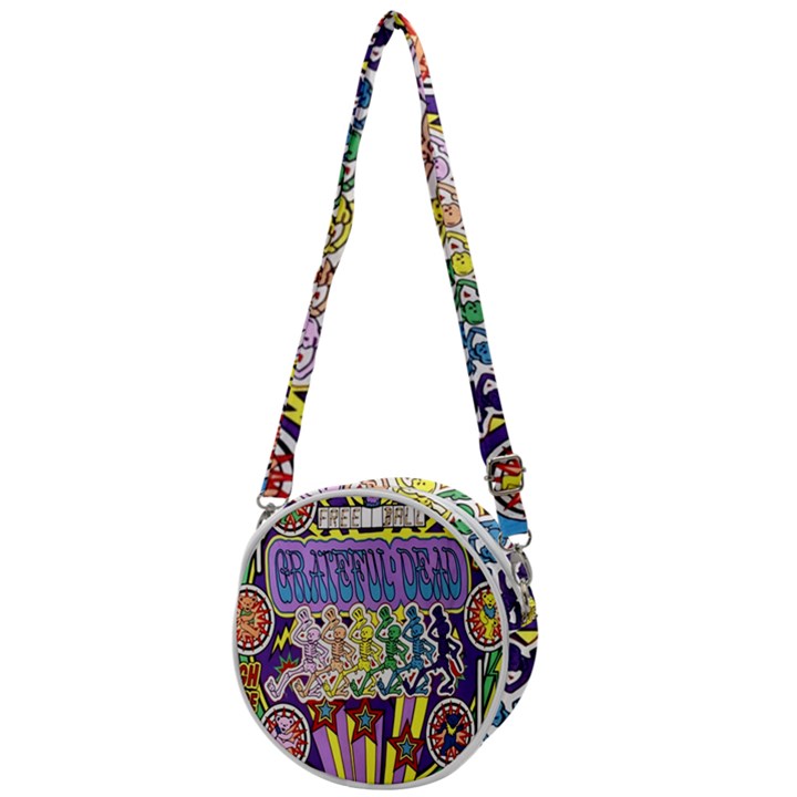 Grateful Dead Crossbody Circle Bag