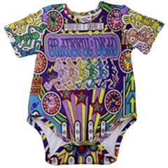 Grateful Dead Baby Short Sleeve Bodysuit by Cemarart