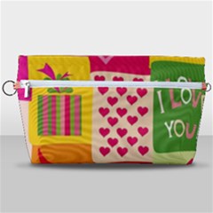 I Love You Doodle Handbag Organizer by Cemarart