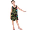 Keep Smiing Doodle Kids  Sleeveless Dress View1