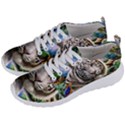 White Tiger Peacock Animal Fantasy Water Summer Men s Lightweight Sports Shoes View2