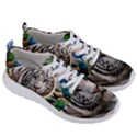 White Tiger Peacock Animal Fantasy Water Summer Men s Lightweight Sports Shoes View3