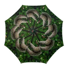 Sloth In Jungle Art Animal Fantasy Golf Umbrellas by Cemarart