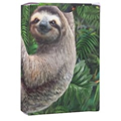 Sloth In Jungle Art Animal Fantasy Playing Cards Single Design (rectangle) With Custom Box by Cemarart