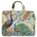 Royal Peacock Feather Art Fantasy MacBook Pro 13  Double Pocket Laptop Bag View1