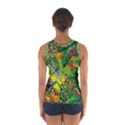 The Chameleon Colorful Mushroom Jungle Flower Insect Summer Dragonfly Sport Tank Top  View2