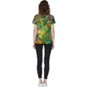 The Chameleon Colorful Mushroom Jungle Flower Insect Summer Dragonfly Short Sleeve Pocket Shirt View2