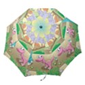 Kids Mural Cartoon Dinosaur Folding Umbrellas View1