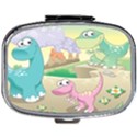 Kids Mural Cartoon Dinosaur Mini Square Pill Box View1