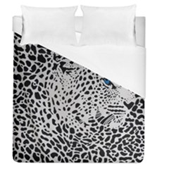 Leopard In Art, Animal, Graphic, Illusion Duvet Cover (queen Size) by nateshop