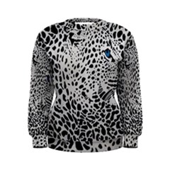 Leopard In Art, Animal, Graphic, Illusion Women s Sweatshirt by nateshop