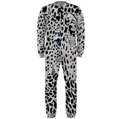 Leopard In Art, Animal, Graphic, Illusion Onepiece Jumpsuit (men) by nateshop