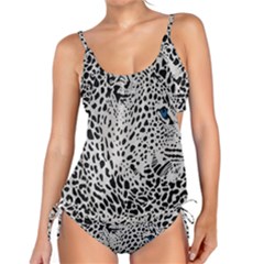 Leopard In Art, Animal, Graphic, Illusion Tankini Set by nateshop