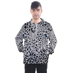 Leopard In Art, Animal, Graphic, Illusion Men s Half Zip Pullover by nateshop