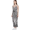 Leopard In Art, Animal, Graphic, Illusion V-Neck Camisole Jumpsuit View2