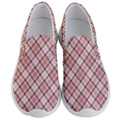 Pink Burberry, Abstract Men s Lightweight Slip Ons by nateshop