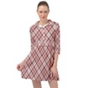 Pink Burberry, Abstract Mini Skater Shirt Dress View1