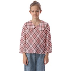 Pink Burberry, Abstract Kids  Sailor Shirt by nateshop