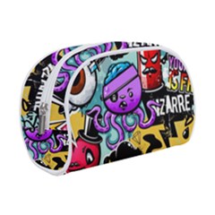 Cartoon Graffiti, Art, Black, Colorful Make Up Case (small) by nateshop