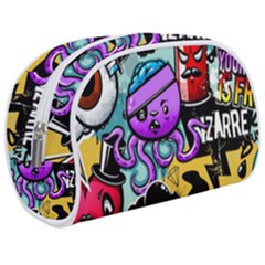 Cartoon Graffiti, Art, Black, Colorful Make Up Case (medium) by nateshop