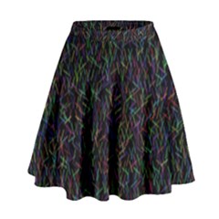 Amoled Noise, High Waist Skirt by nateshop