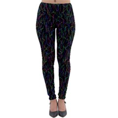 Amoled Noise, Lightweight Velour Leggings by nateshop