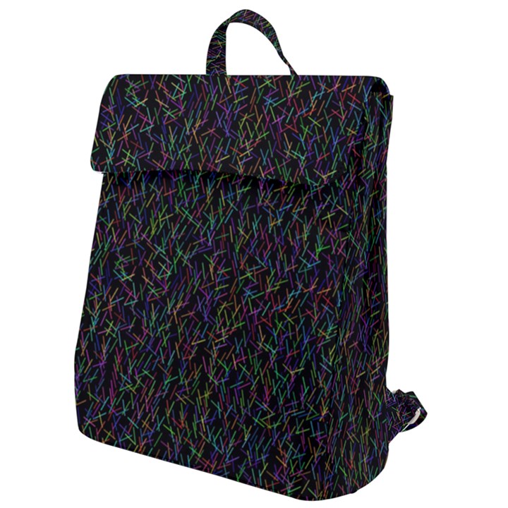 Amoled Noise, Flap Top Backpack