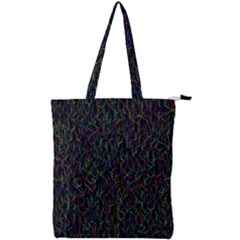 Amoled Noise, Double Zip Up Tote Bag by nateshop