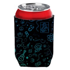 Cartoon, Halloween, Black, Dark Can Holder by nateshop