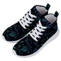 Cartoon, Halloween, Black, Dark Women s Lightweight High Top Sneakers View2