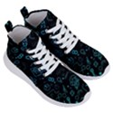 Cartoon, Halloween, Black, Dark Women s Lightweight High Top Sneakers View3